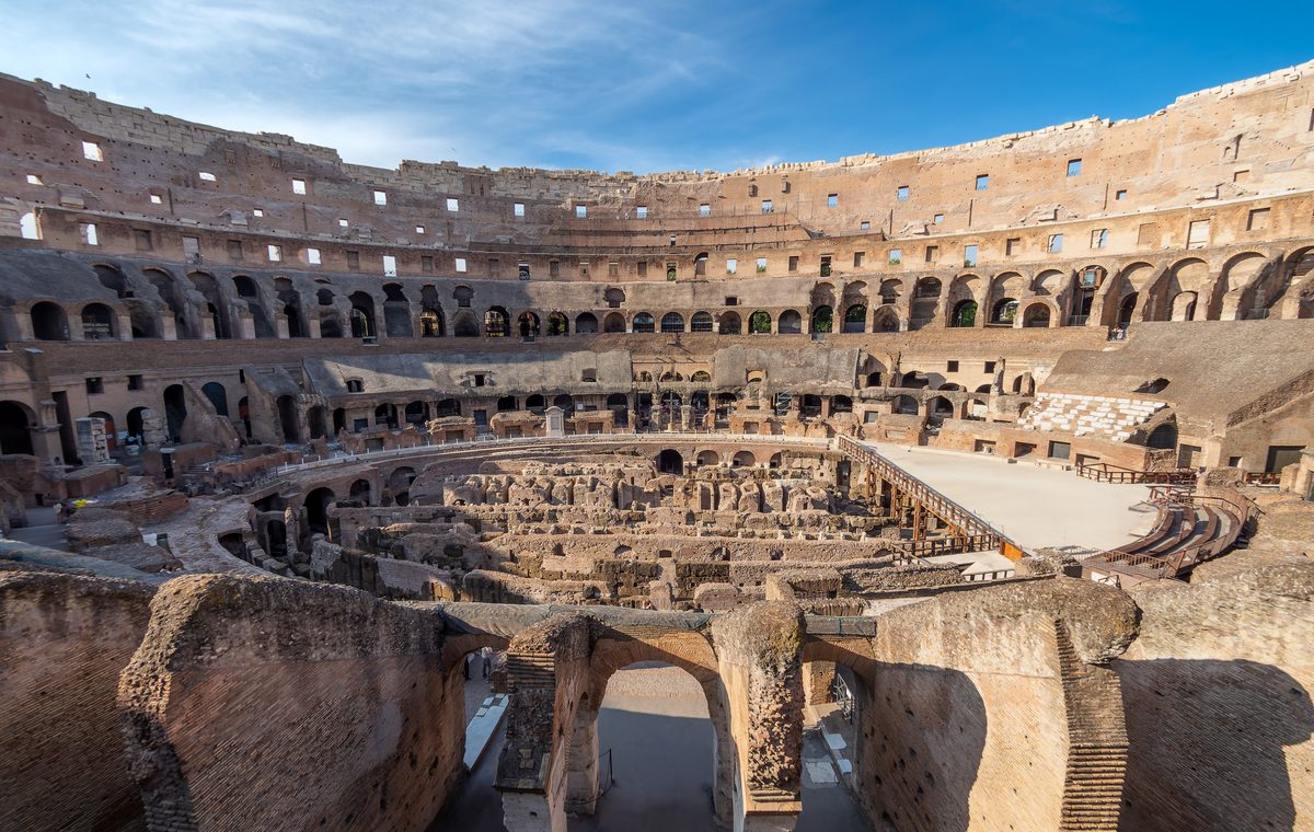 Colosseo, Foro e Palatino con audioguida — arena opzionale